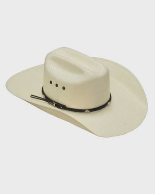 T71565 TWISTER 5X SHANTUNG WITH CONCHOS COWBOY HAT-NATURAL