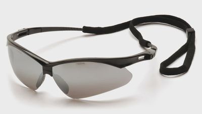 SB6370SP PMXTREME HALF FRAME SAFETY GLASSES WITH STRAP