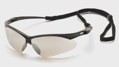 SB6380SP PMXTREME HALF FRAME SAFETY GLASSES WITH STRAP