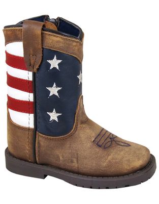 3800T SMOKY MOUNTAIN TODDLER STARS AND STRIPES BOOT-