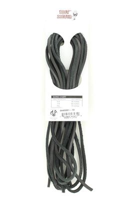 0440201 BOOT DOCTOR LEATHER LACES- BLACK 72&quot;
