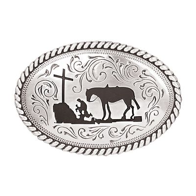 37382 NOCONA YOUTH COWBOY PRAYER BUCKLE