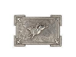 36105 NOCONA BOYS RECTANGLE BULLRIDER CROSS BUCKLE