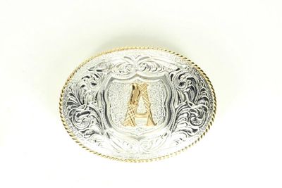 C10595 CRUMRINE YOUTH INITIAL BUCKLE