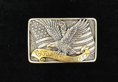 37015 NOCONA AMERICAN EAGLE BUCKLE
