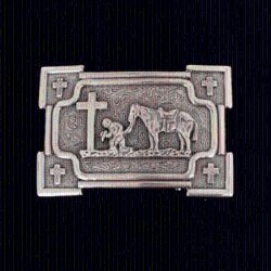 37405 NOCONA COWBOY PRAYING BUCKLE