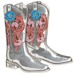 37937 BLAZIN ROXX COWGIRL BOOTS BUCKLE