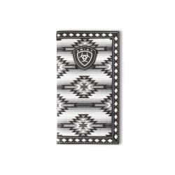 A3558801 ARIAT RODEO STYLE FABRIC SOUTHWESTERN DIAMOND WALLET