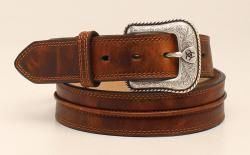 A1019444 ARIAT WESTERN LEATHER BELT