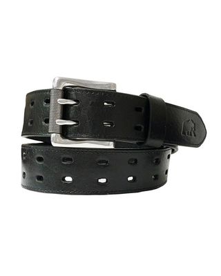 7520500 BERNE  LEATHER DOUBLE HOLE BELT