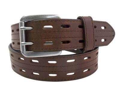 5711500 DANBURY DOUBLE HOLED LEATHER BELT