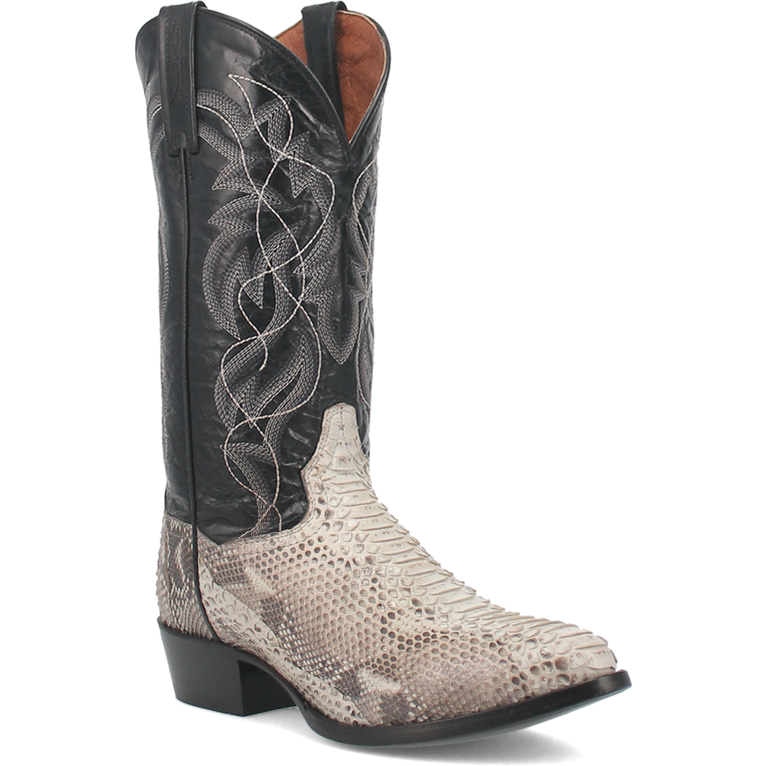 DP3036 PYTHON EXOTIC SKIN  WESTERN BOOTS