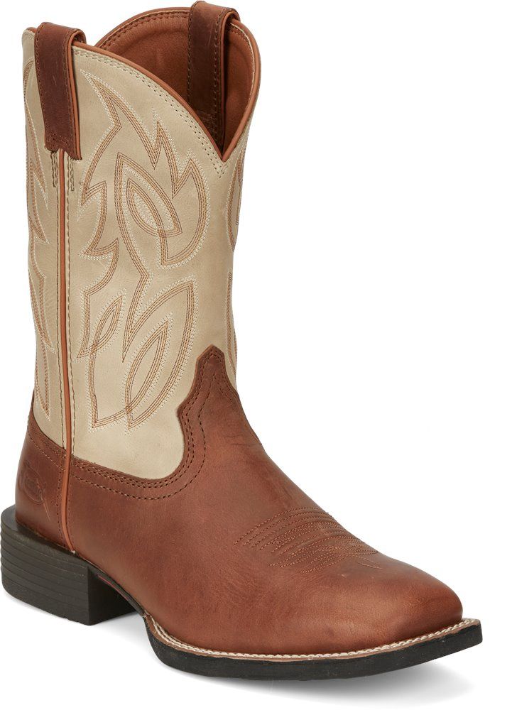 SE7511 JUSTIN WESTERN BOOT - CANTER