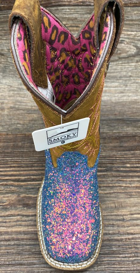 3077 SMOKY MOUNTAIN PASTEL GLITTER BOOT