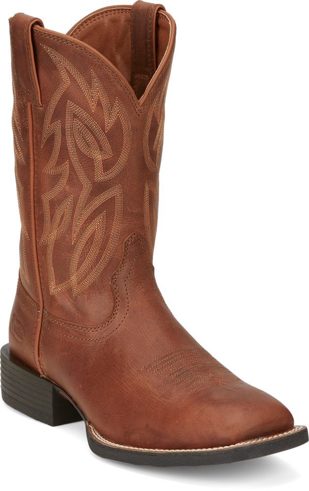 SE7512 JUSTIN WESTERN BOOT-CANTER
