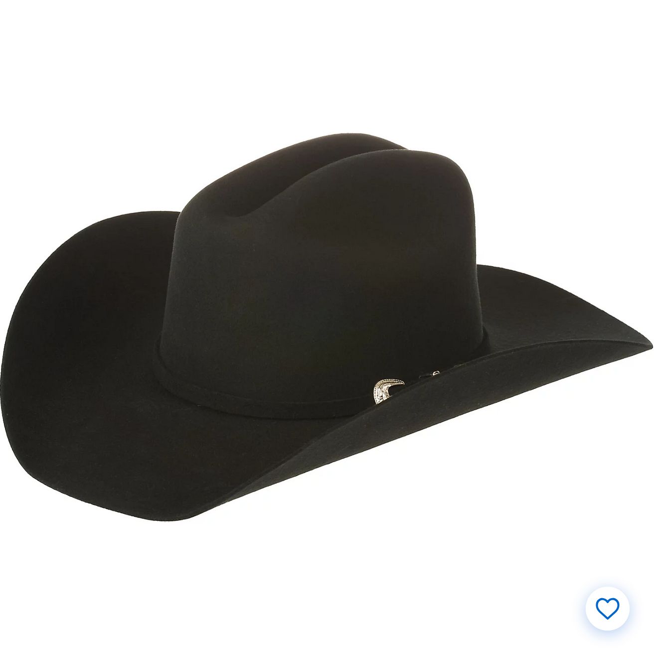 JF0342RDEO40 JUSTIN 3X RODEO BLACK HAT