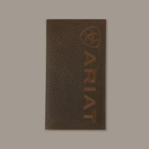 A3554302 Ariat Rodeo Wallet Bull Hide Brown