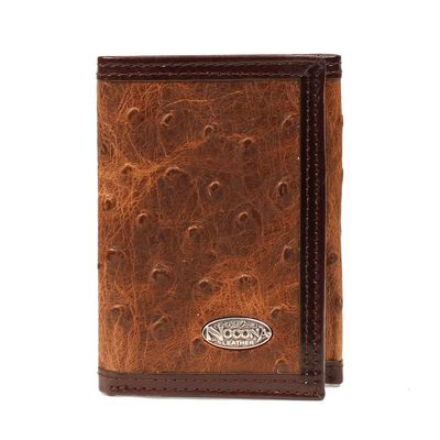 N5487802 Nocona Ostrich Trifold Wallet