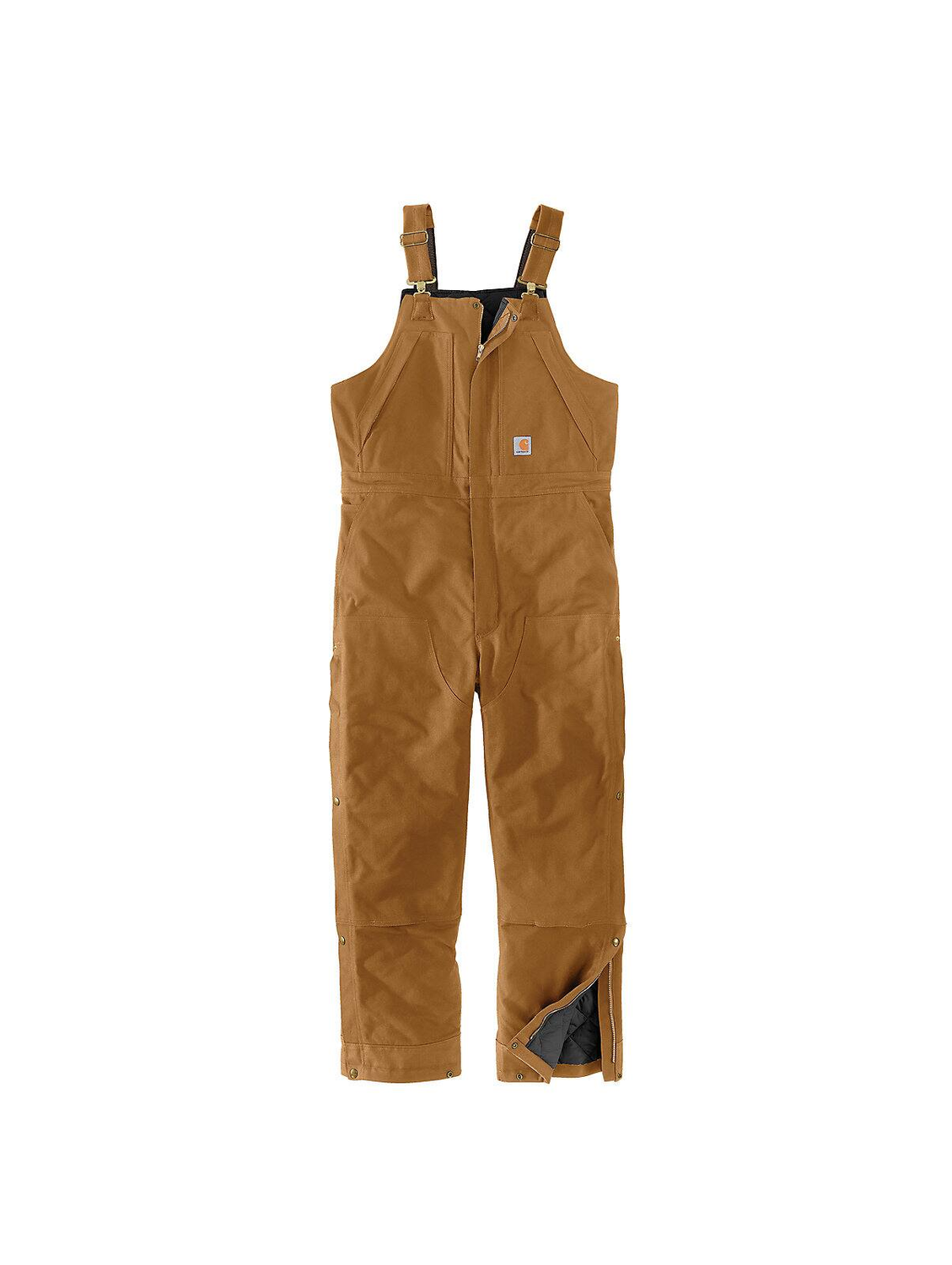 106672 CARHARTT DUCK INSULATED BIBS