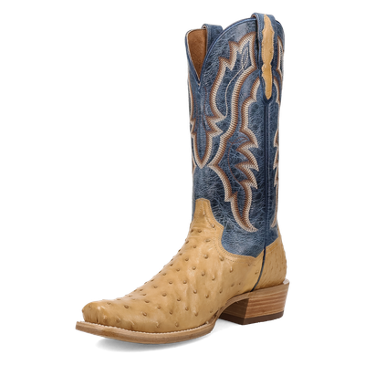DP5191 DAN POST FULL QUILL OSTRICH BOOT