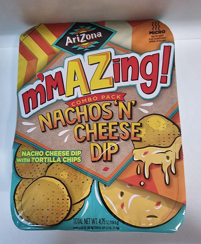 US Arizona Combo Tray Nachos and Cheese Dip 135.6g