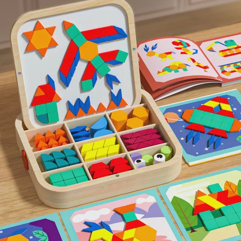 Magnetic wooden board