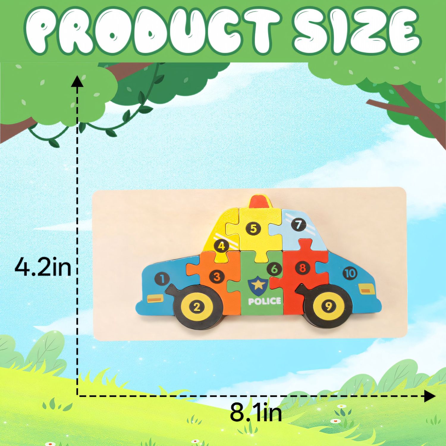 Car shape puzzle
