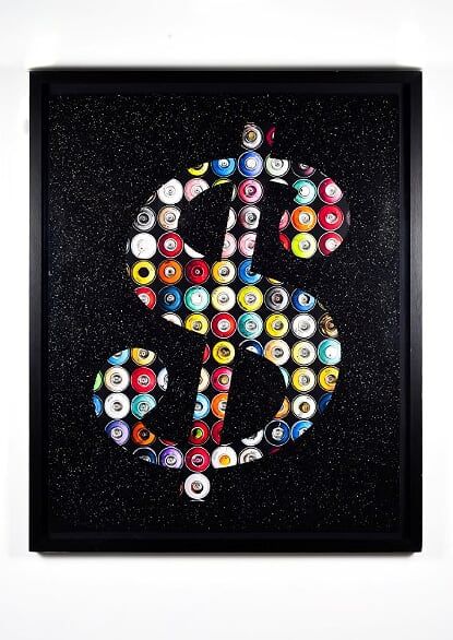 Dollar Cans Black XL