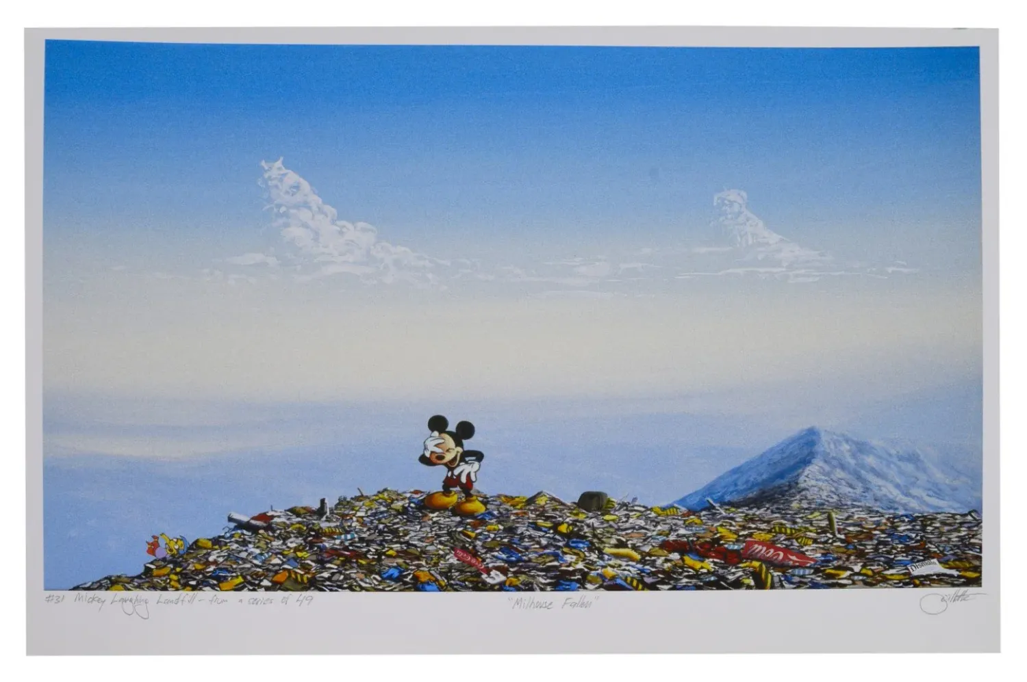 Laughing Mickey Landfill #31 Milhouse Fallen (2016)