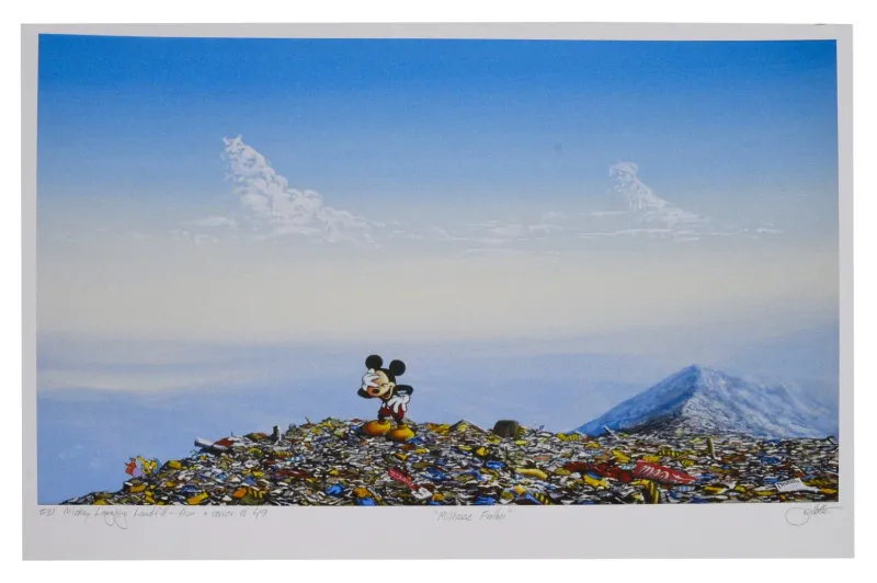 Laughing Mickey Landfill #31 Milhouse Fallen (2016)