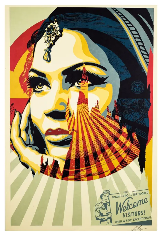 Target Exceptions Signed Offset Lithograph