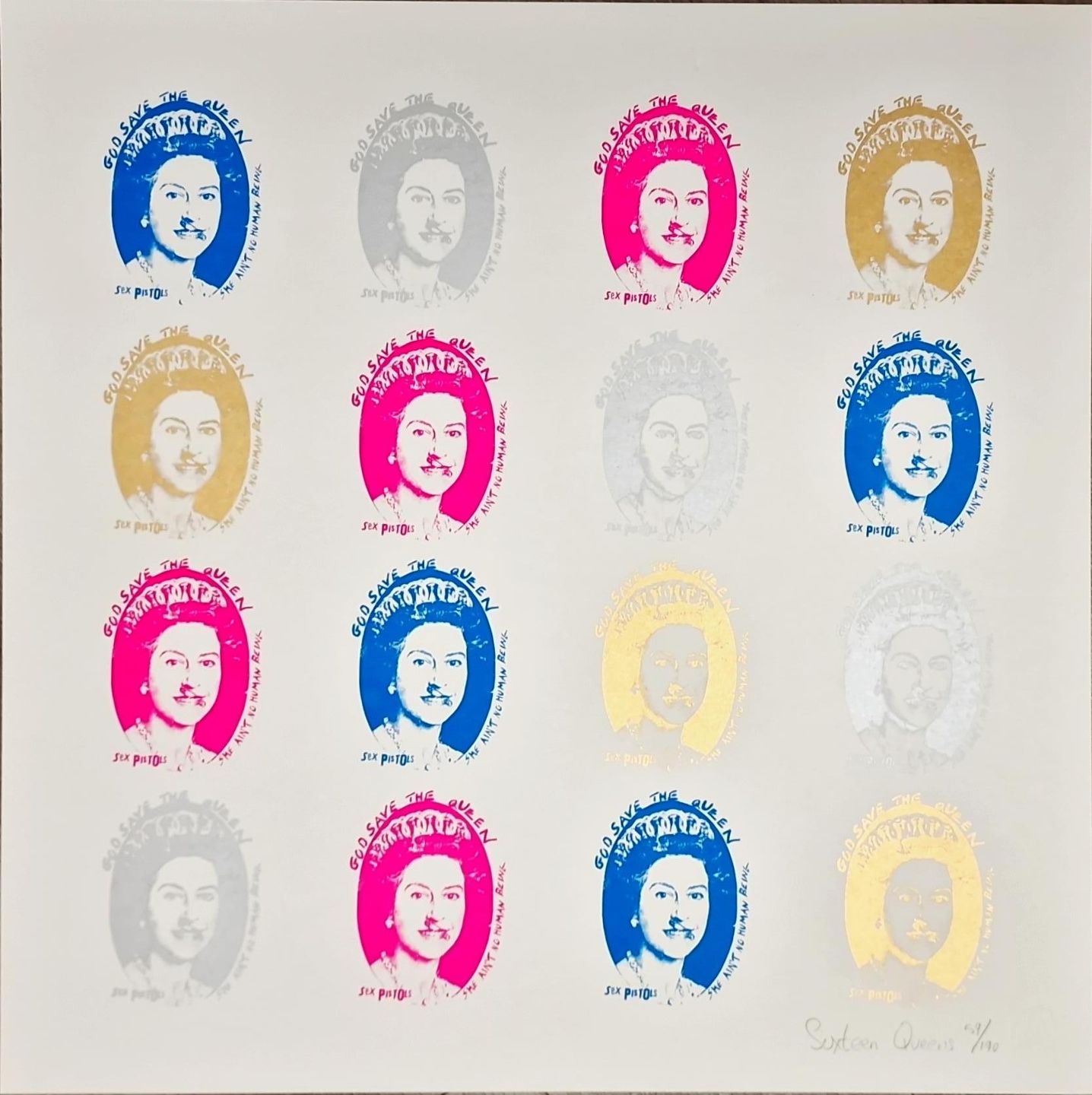 Sex Pistols 16 Queens - Colour
