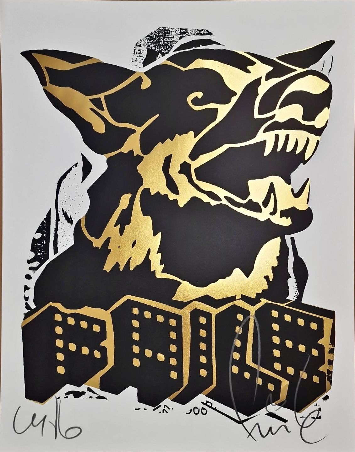 Dog (Black/Gold)