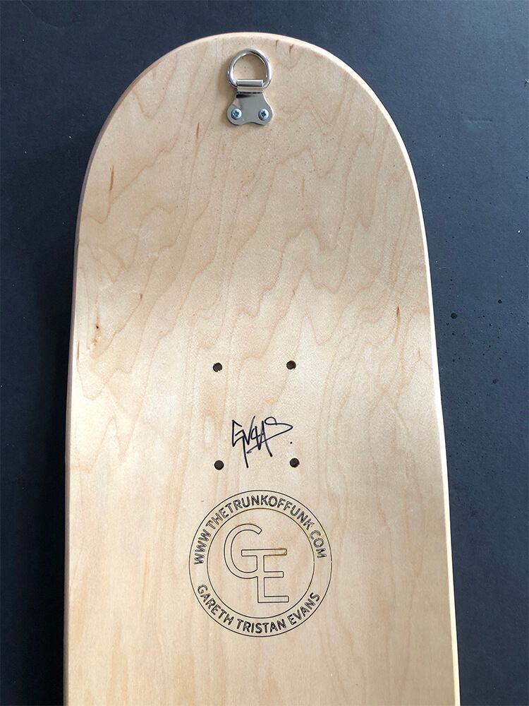 Patience New Rose with Hummingbird Skatedeck Trio