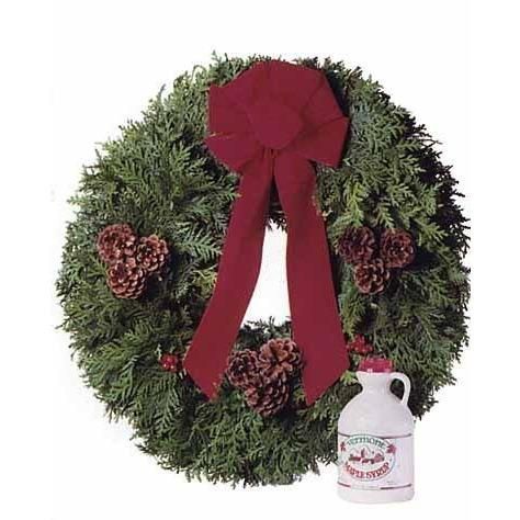 #7 Wreath and Maple Syrup (Retail Item)