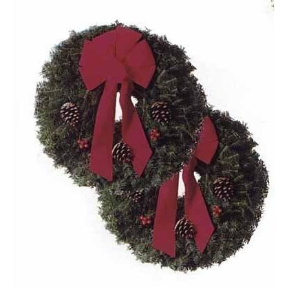 #8 Miniature Christmas Wreaths (Retail Item)