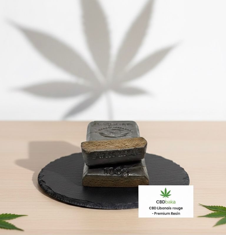 Lingot Libanais rouge CBD – Goldbar 420