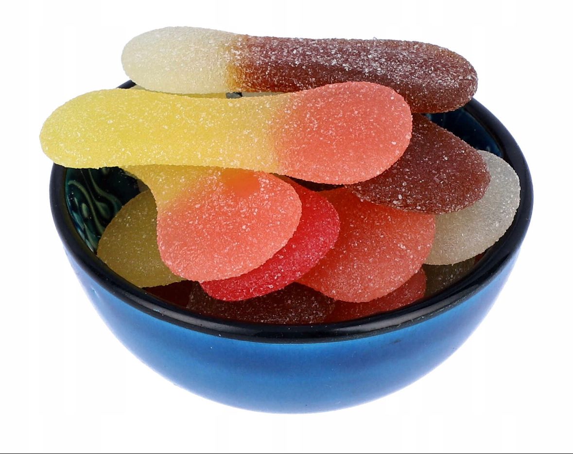 Żelki Owocowe HARIBO Kwaśne Języczki