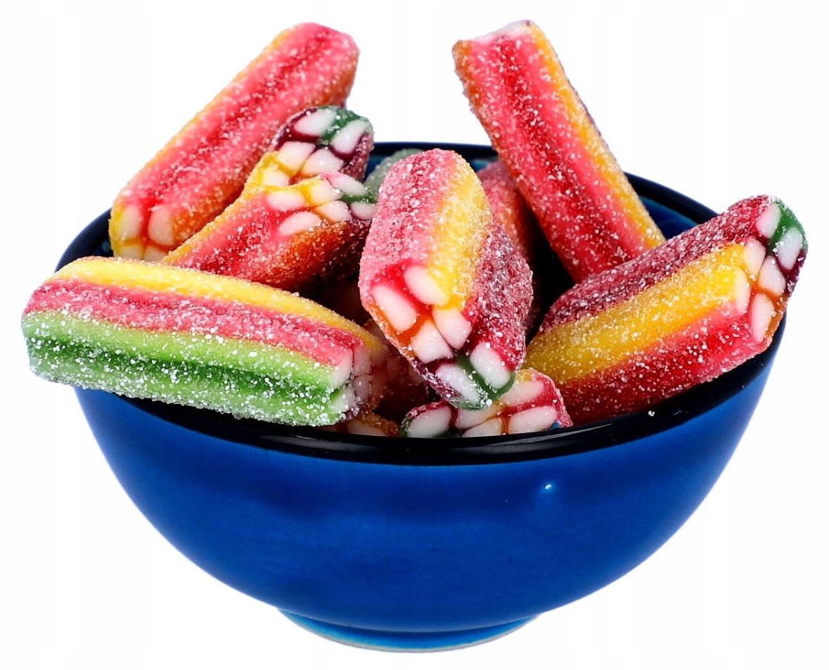 Żelki HARIBO Rainbow Pixel – Kwaśne Kostki