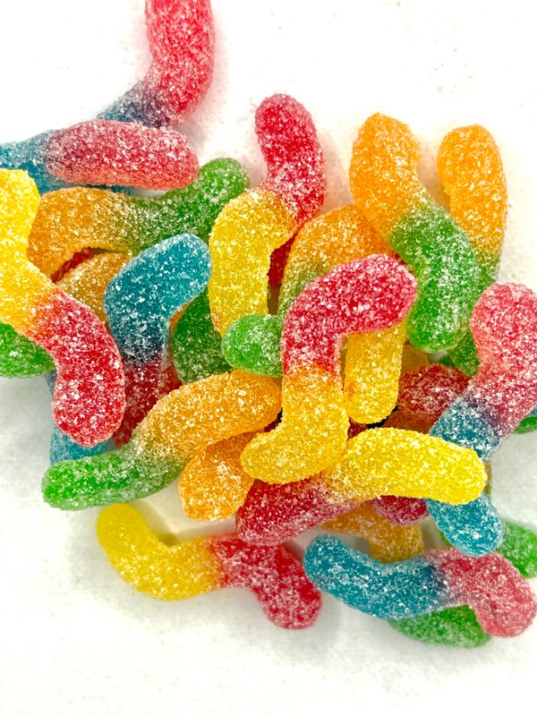 Trolli Kwaśne Robaczki (Sour Glowworms)