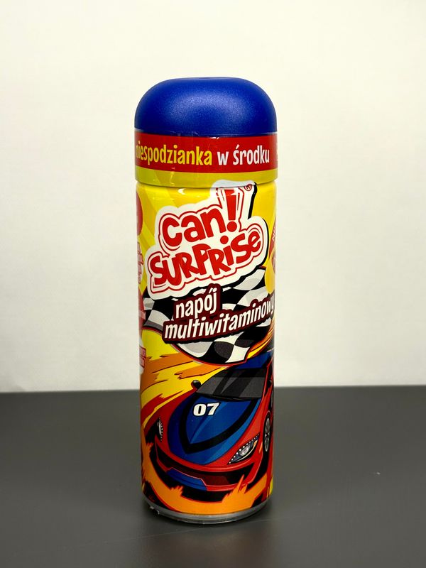 Can Surprise Racing – Napój z Niespodzianką 250 ml