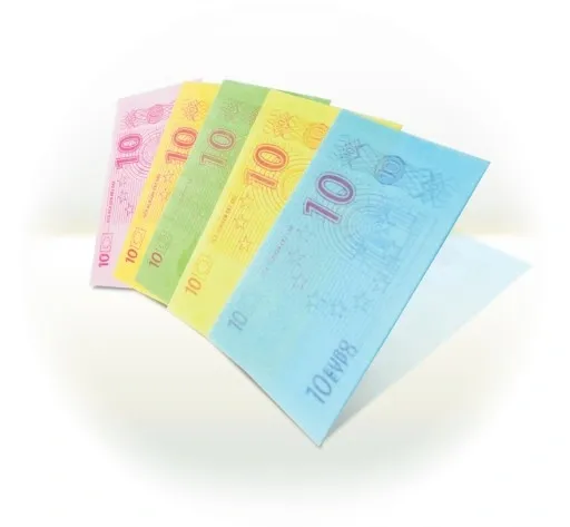 Papier Jadalny Euro Pocket Money – Opakowanie 8 szt.