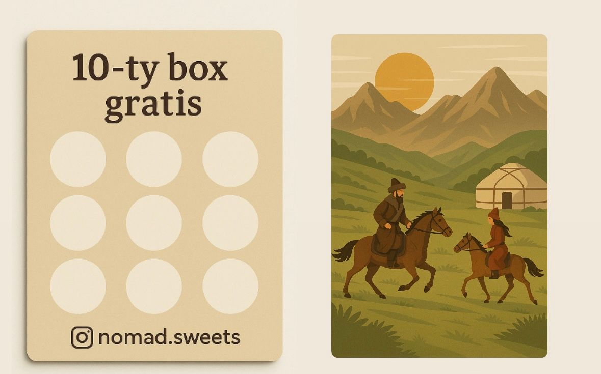 Karta Lojalnościowa Nomad Sweets