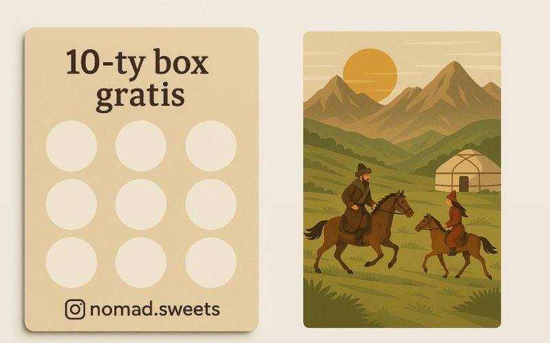 Karta Lojalnościowa Nomad Sweets