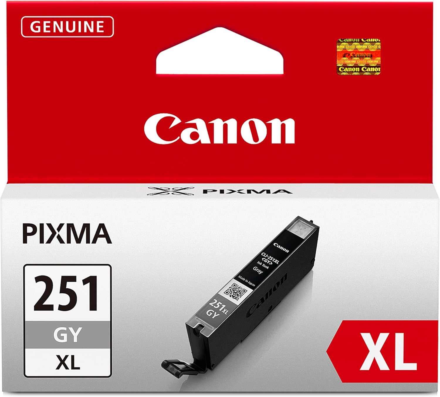 Canon Genuine CLI-251XL Grey Ink Tank