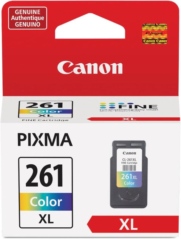 Canon Genuine Canon CL-261XL Colour Ink Cartridge Ink