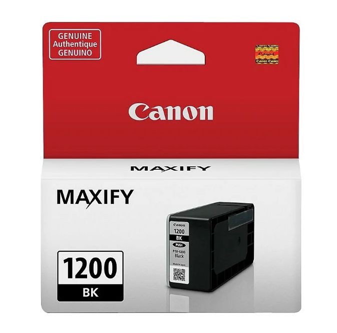 Canon Genuine PGI-1200 Pigment Ink Cartridge, Black