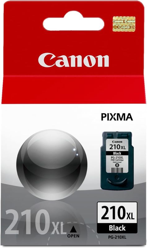 Canon Genuine PG-210XL HIGH Yield Ink Cartridge, Black