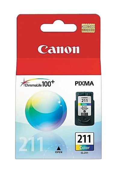 Canon Genuine CL-211 Colour Ink Cartridge