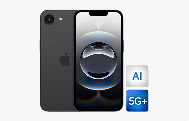 Apple iPhone 16e 128GB Black